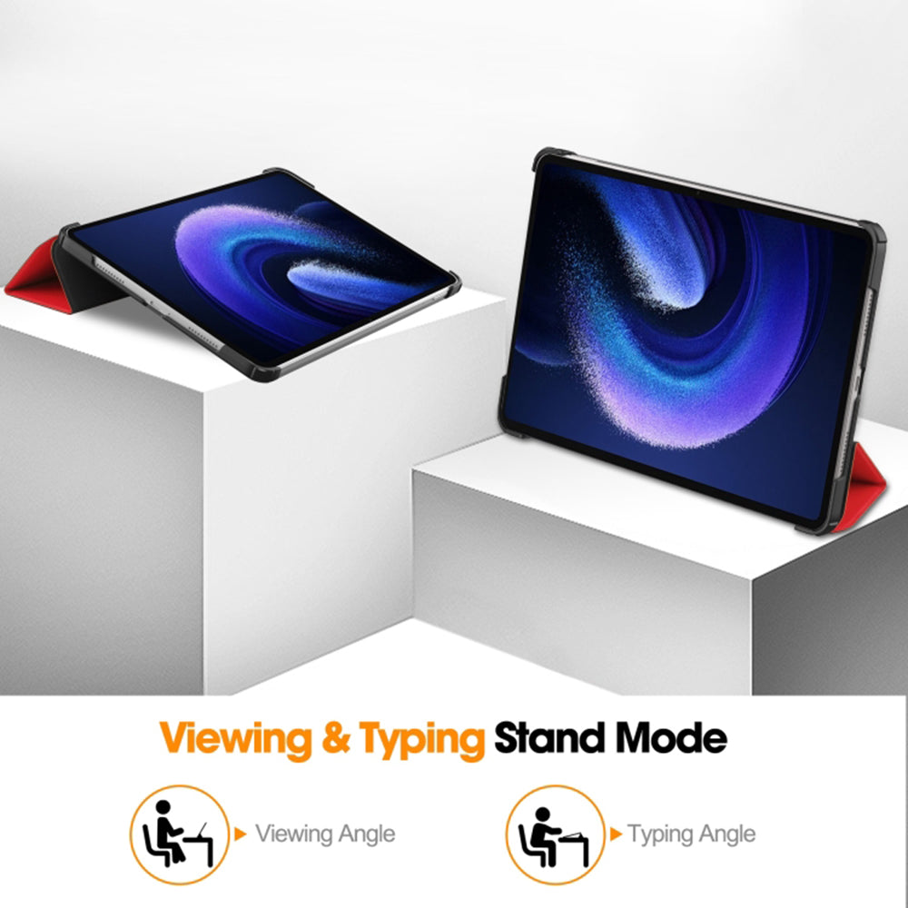 Etui na Xiaomi Pad 6 / 6 Pro, Techsuit, FoldPro, Czerwony