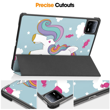 Etui na Xiaomi Pad 6 / 6 Pro, Techsuit, FoldPro Unicorn, Wielokolorowe