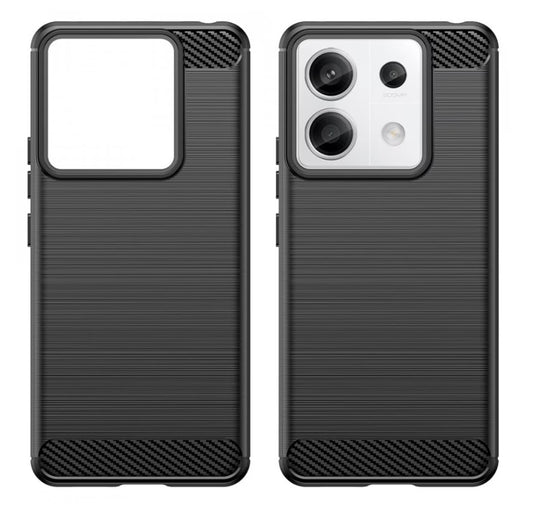 Etui do Xiaomi Poco M6 / Redmi 13C 5G / Poco C65 / Redmi 13C, Tech-Protect, Carbon, czarny