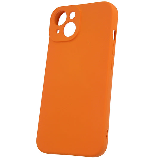 Etui na Xiaomi Poco M6 / Redmi 13C 5G, OEM, silikonowe, pomarańczowe