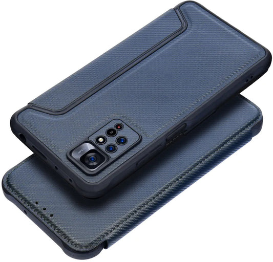 Etui na Xiaomi Poco C75 5G / C75 / Redmi 14C, OEM, Razor Book, Niebieskie