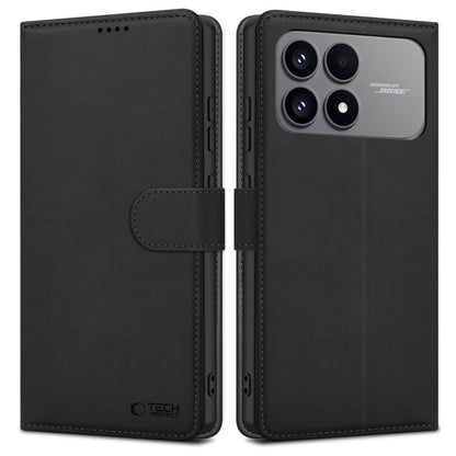 Etui na Xiaomi Poco F8 Pro, Tech-Protect, Wallet, Czarne