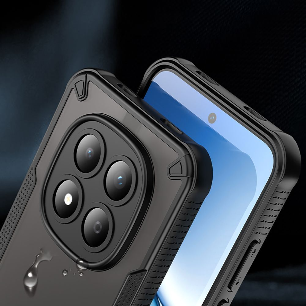 Etui na Xiaomi Poco M8 Pro / Redmi Note 15 Pro+, Tech-Protect, Rugged Shield, Czarne