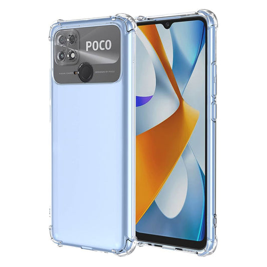 Etui na Xiaomi Poco C40, Techsuit, Shockproof Clear, Przezroczyste