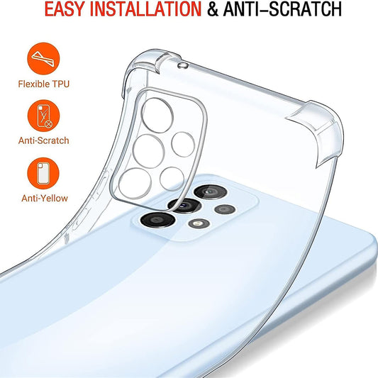 Etui na Xiaomi Poco C40, Techsuit, Shockproof Clear, Przezroczyste