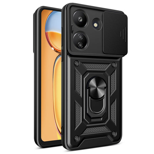 Etui na Xiaomi Poco C65 / Redmi 13C, Techsuit, CamShield, Czarny