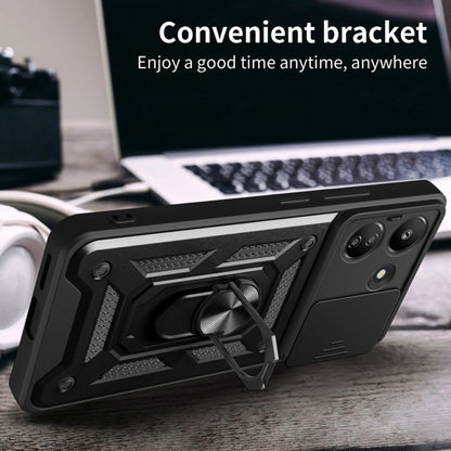 Etui na Xiaomi Poco C65 / Redmi 13C, Techsuit, CamShield, Czarny