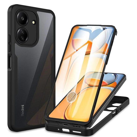 Etui do Xiaomi Poco C65 / Redmi 13C, Techsuit, ColorVerse 360, czarne