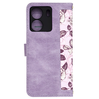 Case for Xiaomi Poco C65 / Redmi 13C, Techsuit, FlipCraft, Purple