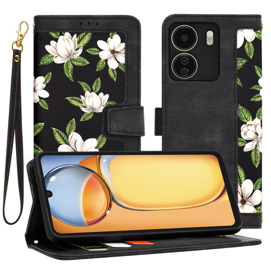 Etui na Xiaomi Poco C65 / Redmi 13C, Techsuit, FlipCraft, czarne