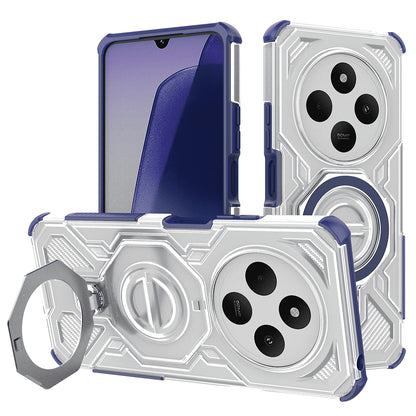 Case for Xiaomi Poco C75 / Redmi 14C, Techsuit, Carbon Shield Pro, Blue