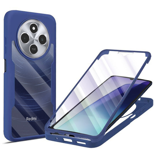 Etui na Xiaomi Poco C75 / Redmi 14C, Techsuit, ColorVerse 360, Niebieskie