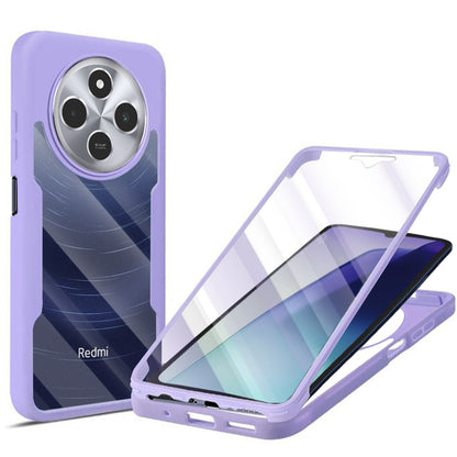 Etui na Xiaomi Poco C75 / Redmi 14C, Techsuit, ColorVerse 360, Fioletowy