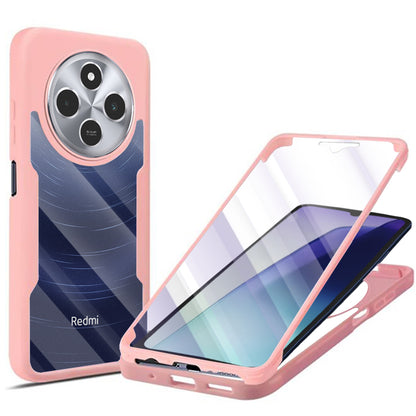 Etui na Xiaomi Poco C75 / Redmi 14C, Techsuit, ColorVerse 360, Różowe
