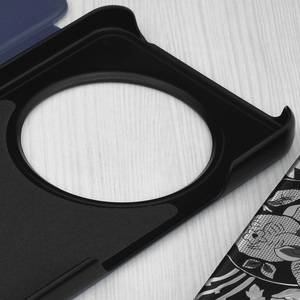 Case for Xiaomi Poco C75 / Redmi 14C, Techsuit, eFold, Dark Blue