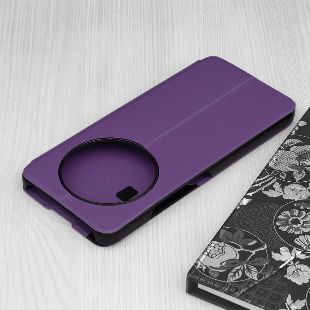 Etui na Xiaomi Poco C75 / Redmi 14C, Techsuit, eFold, Fioletowy