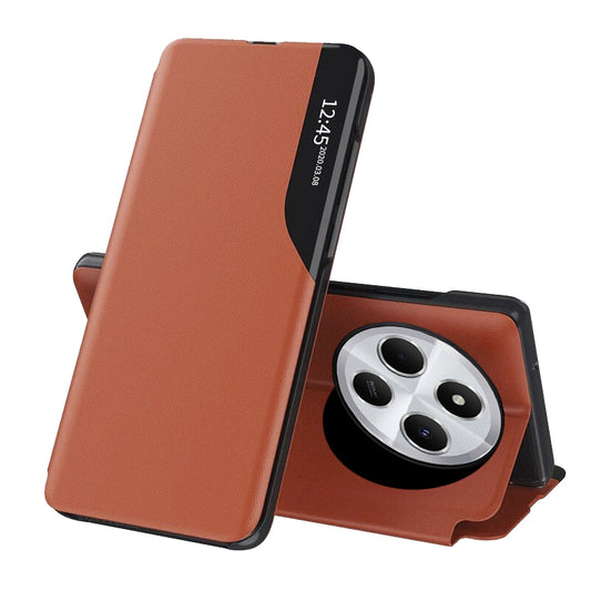 Etui na Xiaomi Poco C75 / Redmi 14C, Techsuit, eFold, Pomarańczowe