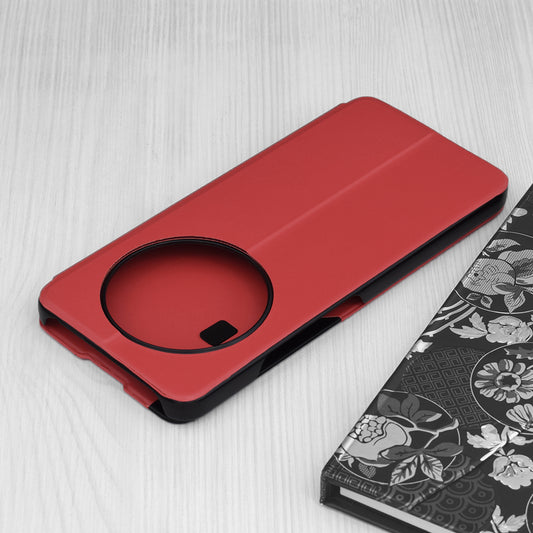 Etui na Xiaomi Poco C75 / Redmi 14C, Techsuit, eFold, Czerwone