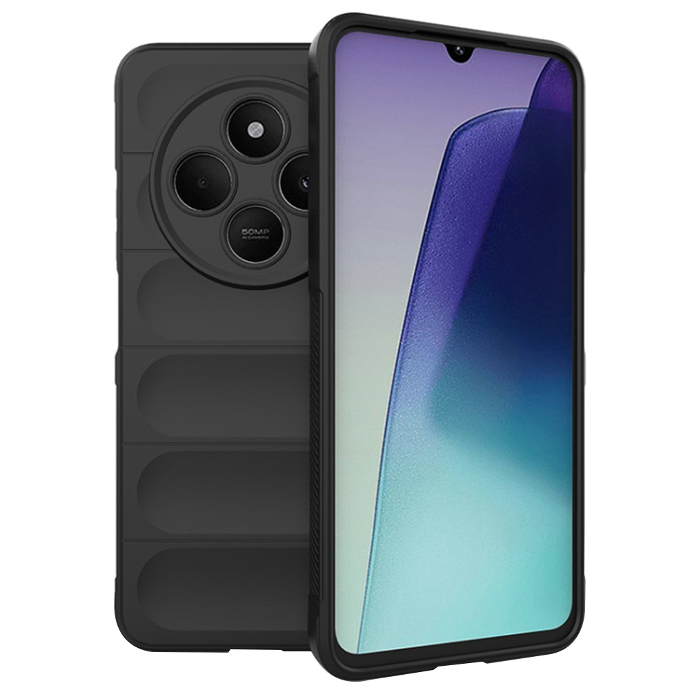 Etui na Xiaomi Poco C75 / Redmi 14C, Techsuit, Magic Shield, Czarna