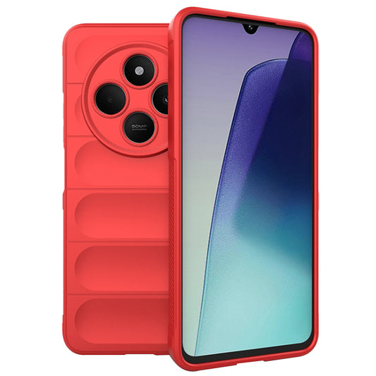 Etui na Xiaomi Poco C75 / Redmi 14C, Techsuit, Magic Shield, Czerwony
