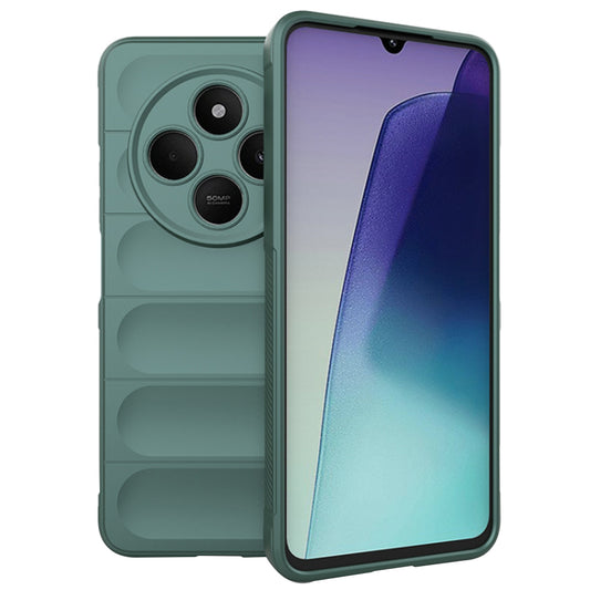 Etui na Xiaomi Poco C75 / Redmi 14C, Techsuit, Magic Shield, Zielony