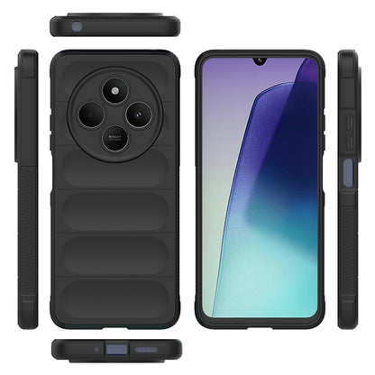 Etui na Xiaomi Poco C75 / Redmi 14C, Techsuit, Magic Shield, Zielony