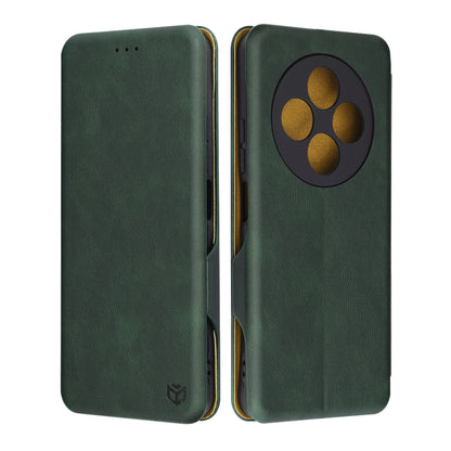 Etui na Xiaomi Poco C75 / Redmi 14C, Techsuit, Safe Wallet Plus, Zielony