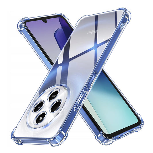Etui na Xiaomi Poco C75 / Redmi 14C, Techsuit, odporne na wstrząsy, przezroczyste