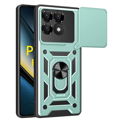 Etui na Xiaomi Poco F6 Pro, Techsuit, CamShield, Zielony