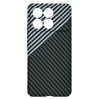 Etui na Xiaomi Poco F6 Pro, Techsuit, Carbonite FiberShell, Czarny Szary