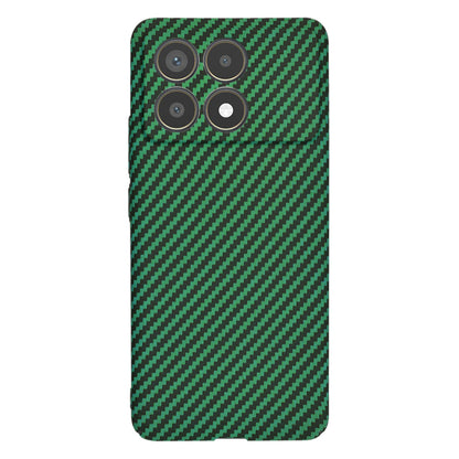 Etui na Xiaomi Poco F6 Pro, Techsuit, Carbonite FiberShell, Zielony