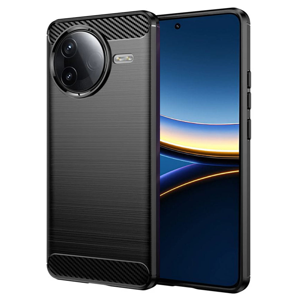 Case for Xiaomi Poco F7 Pro, Techsuit, Carbon, Black