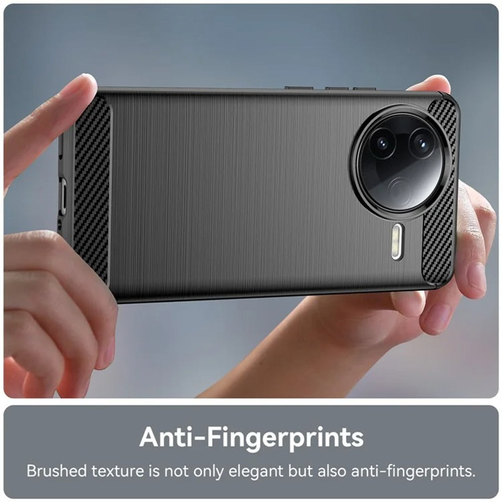 Case for Xiaomi Poco F7 Pro, Techsuit, Carbon, Black