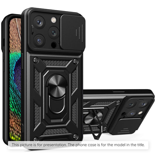 Etui na Xiaomi Poco F7, Techsuit, CamShield, czarne