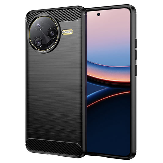 Etui na Xiaomi Poco F7 Ultra, Techsuit, Carbon, Czarny