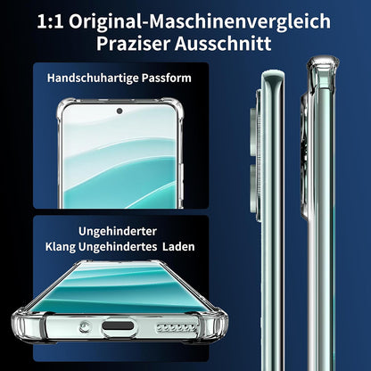 Case for Xiaomi Poco F7 Ultra, Techsuit, Shockproof Clear, Transparent