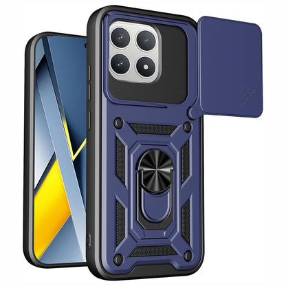 Etui na Xiaomi Poco F8 Pro, Techsuit, CamShield, Niebieskie