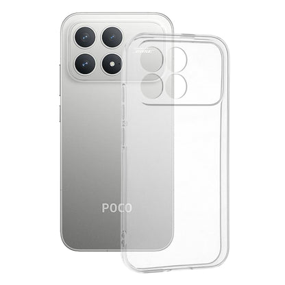 Etui na Xiaomi Poco F8 Pro, Techsuit, Przezroczyste, Transparentne