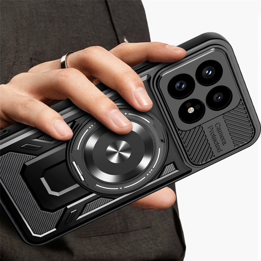 Etui na Xiaomi Poco F8 Pro, Techsuit, RuggedCam, Niebieskie