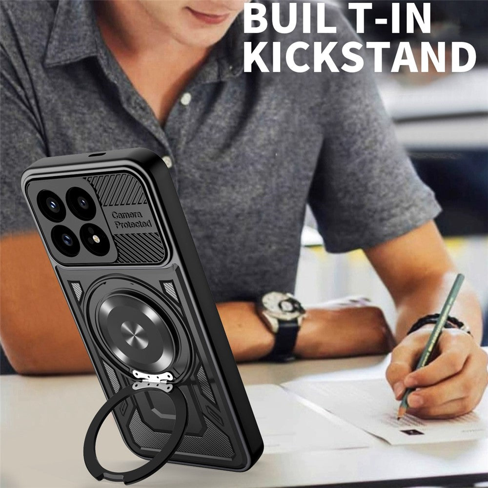 Etui na Xiaomi Poco F8 Pro, Techsuit, RuggedCam, Czarne
