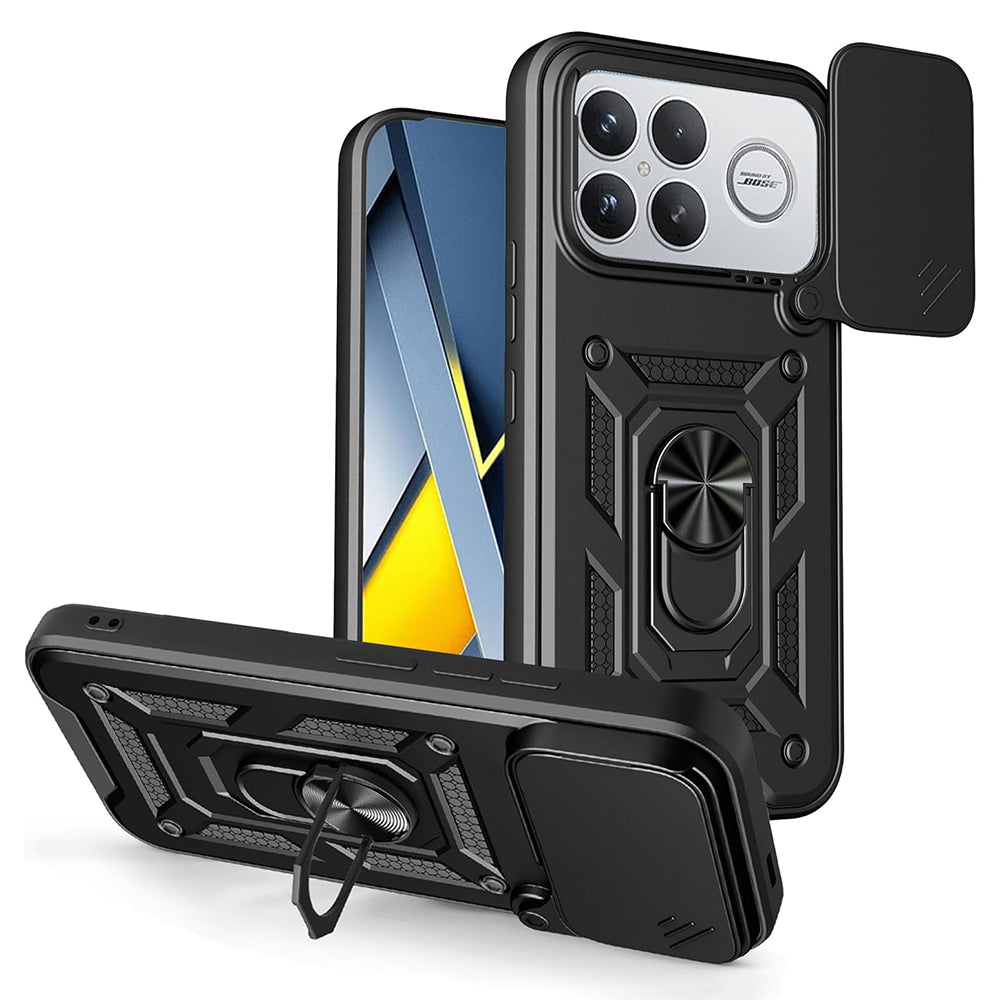 Etui na Xiaomi Poco F8 Ultra, Techsuit, CamShield, Czarne