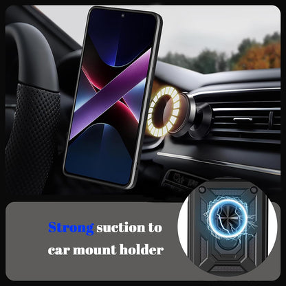 Etui na Xiaomi Poco F8 Ultra, Techsuit, CamShield, Czarne