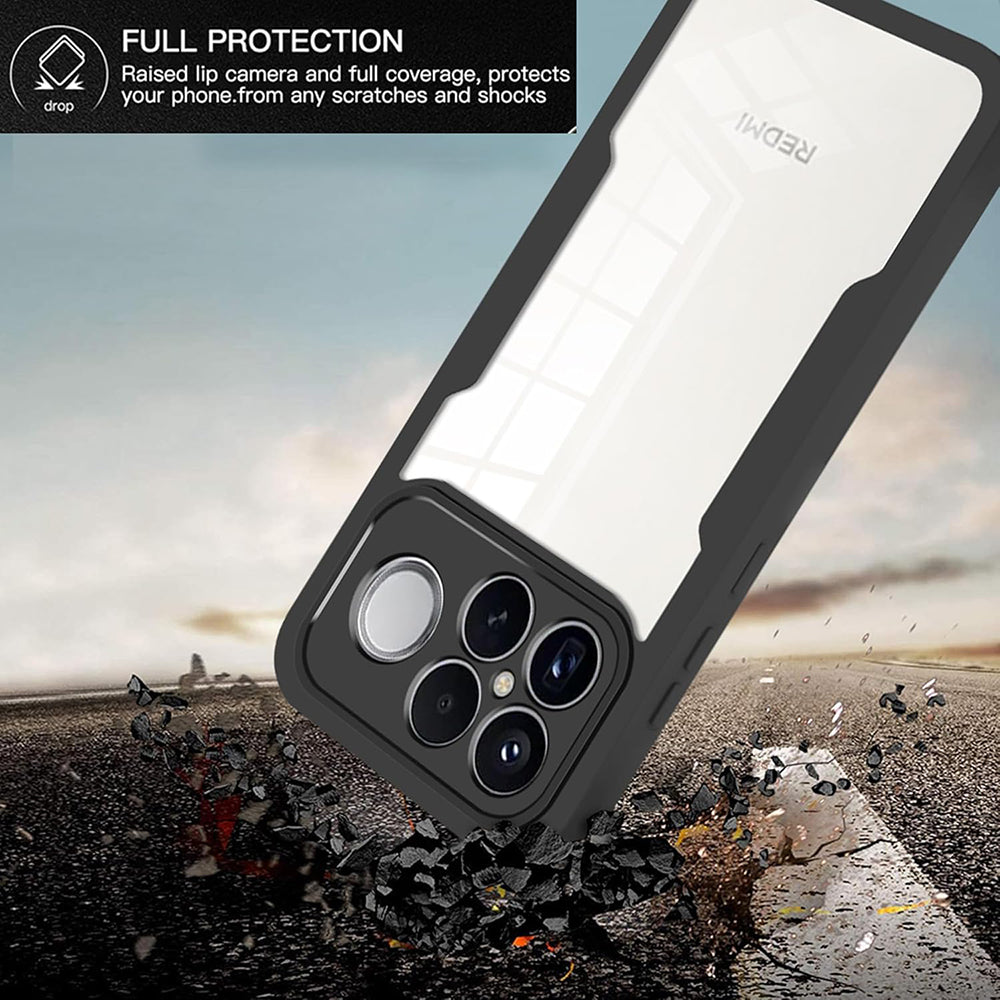 Etui na Xiaomi Poco F8 Ultra, Techsuit, ColorVerse 360, Czarne