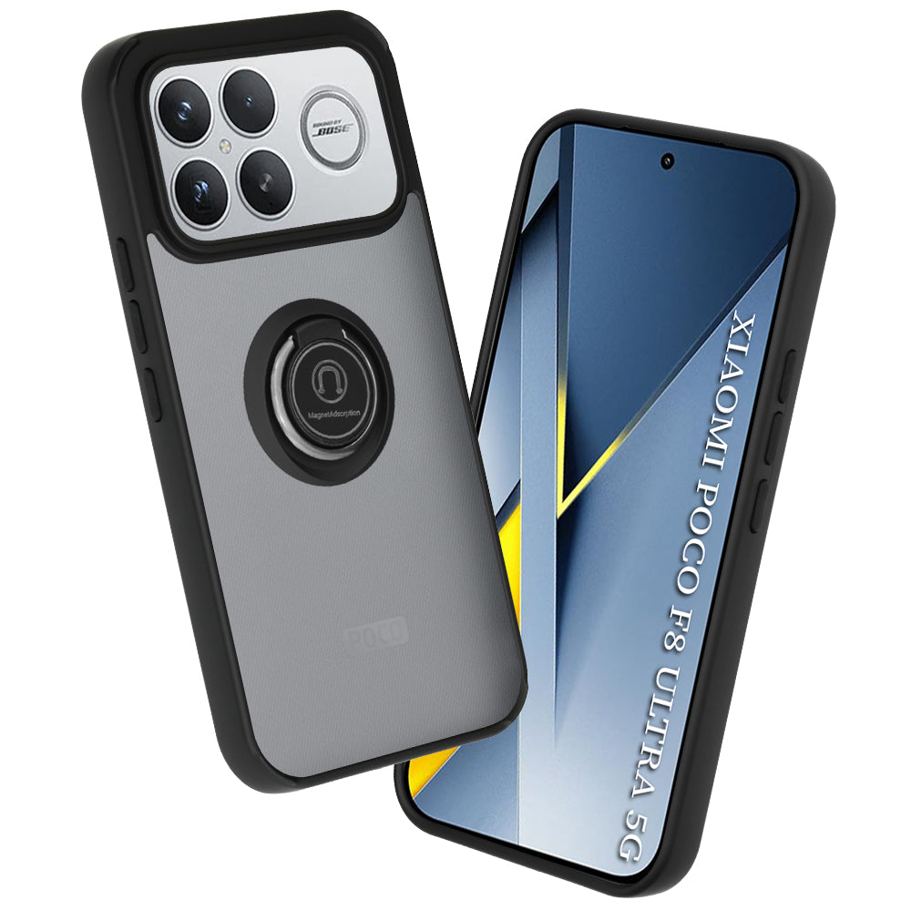 Etui na Xiaomi Poco F8 Ultra, Techsuit, Glinth, Czarne