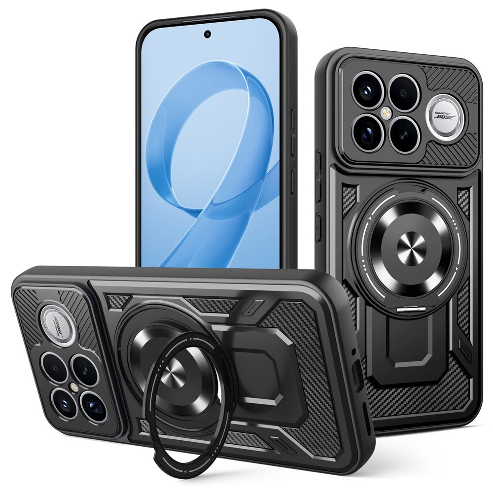 Case for Xiaomi Poco F8 Ultra, Techsuit, RuggedCam, Black