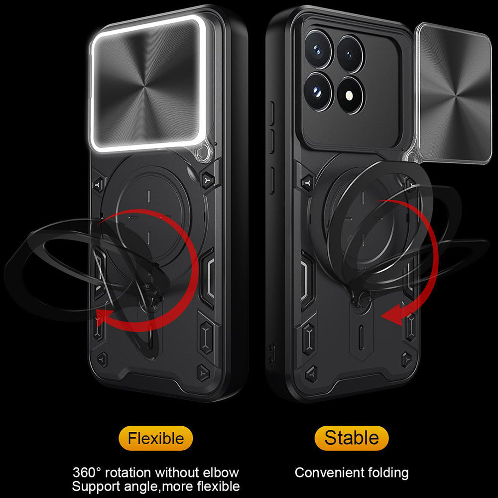 Etui do Xiaomi Poco F9 Pro, Techsuit, CamGuard Pro, czarne