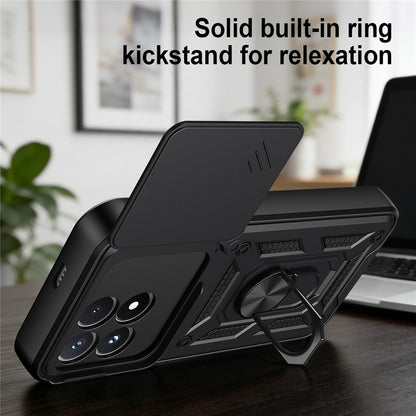 Case for Xiaomi Poco F9 Pro, Techsuit, CamShield, Blue