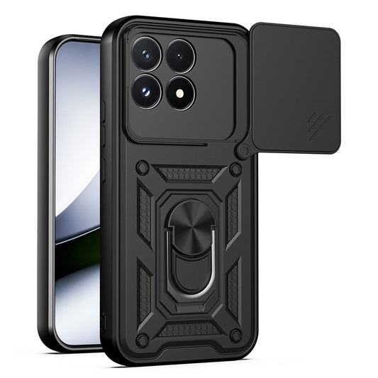 Etui na Xiaomi Poco F9 Pro, Techsuit, CamShield, Czarny