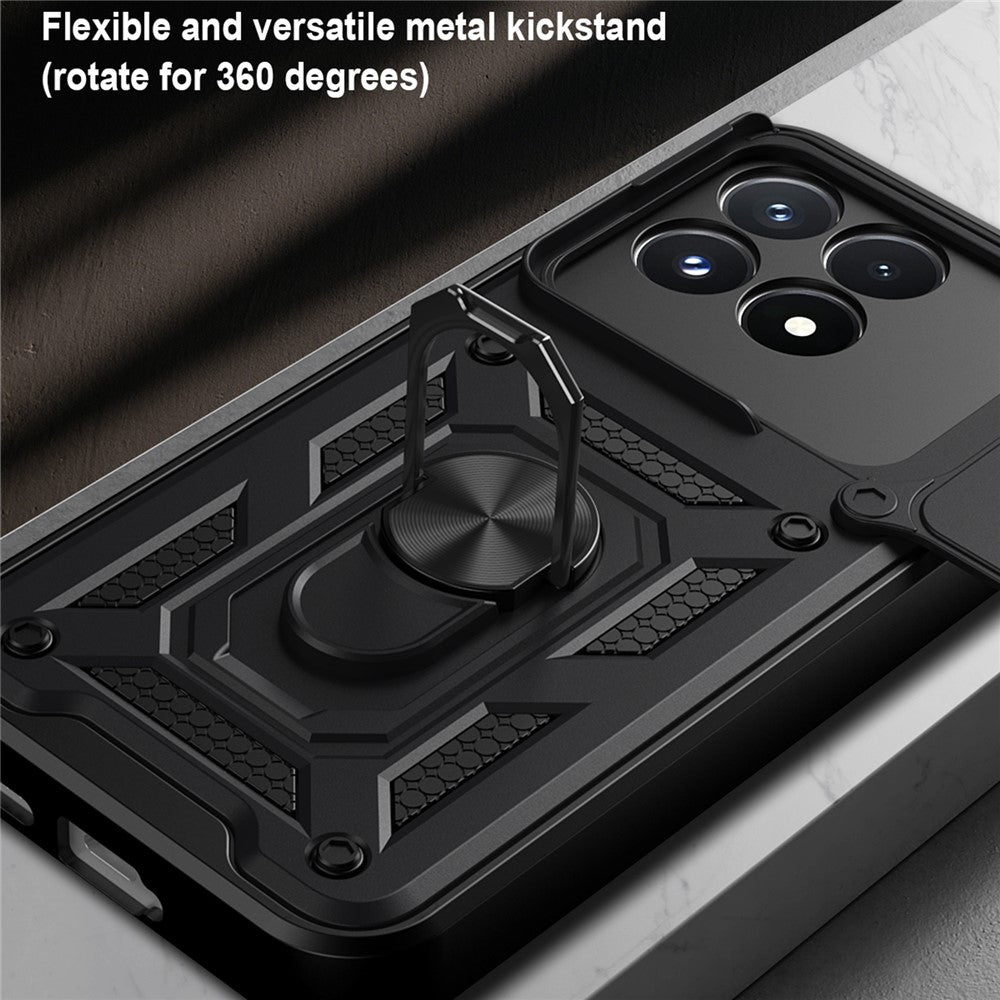 Case for Xiaomi Poco F9 Pro, Techsuit, CamShield, Black