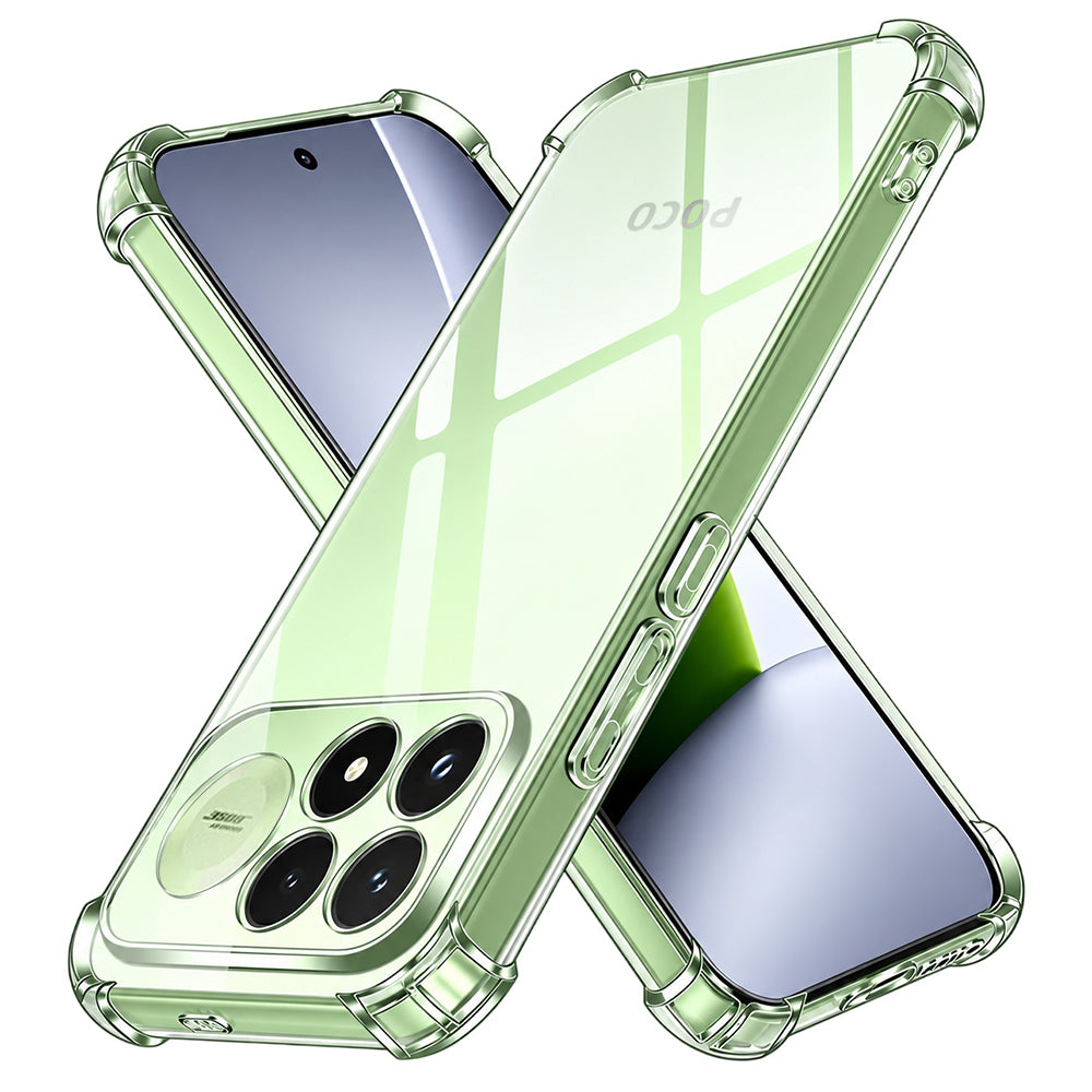 Etui na Xiaomi Poco F9 Pro, Techsuit, Shockproof Clear, Przezroczyste